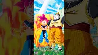 Goten God of Destruction VS Red Ribbon Army 