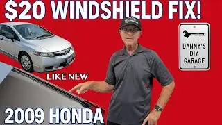 DIY Windshield Molding Replacement – 2009 Honda Civic (8th Gen) | Easy $20 Fix!