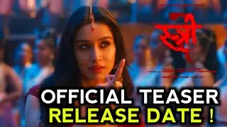 Stree 2 Movie Teaser Release Date | Rajkumar Rao | Shraddha Kapoor | Stree 2 Official Teaser
