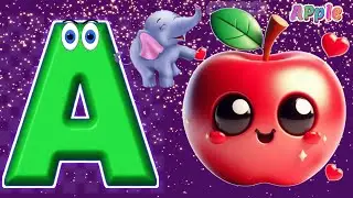 ABC Kid's Song / Phonics Song / ABC lyrics song / Abc / Tiny Tots / Kiddos Study Zone / A for Apple