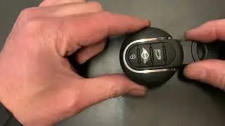 Mini Cooper key battery replacement