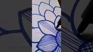 Easy Doodle Technique 🤭 #shorts #satisfying #art