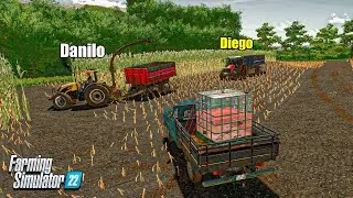 A fazenda abandonada #14 | Cortando silagem  | Farming Simulator 22