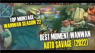 New WanWan Skin M WORD Auto Savage 2022 (Best Moment WanWan)