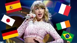 Taylor Swift speaks 10 different languages for straight 10 minutes [ Spanish, French, German & more]