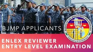 ENLEX - ENTRY LEVEL EXAMINATION REVIEWER - BJMP (Set No. 6)