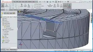⚡️การใช้ไฟล์  STL CAD อ้างอิงสร้างโมเดล Body ด้วย SOLIDWORKS