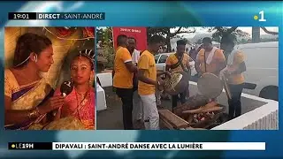 Le grand défilé du Dipavali à Saint-André
