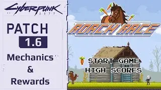 Roach Race Overview of mechanics and In Game Rewards (Cyberpunk 2077 1.6)