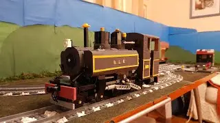 LEGO narrow gauge engines running! 500 subscribers special