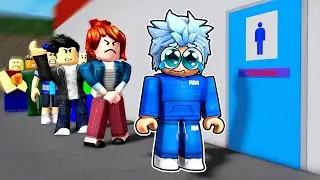I CRIED in Bathroom Line Simulator...