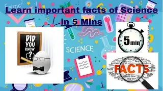 General Science for Competitive Exams| NCERT Science | 5 Minutes Facts | Science and technology