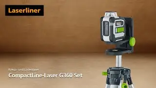 Kreuz- und Linienlaser - ECO - CompactLine-Laser G360 Set 165 cm - 036.162E