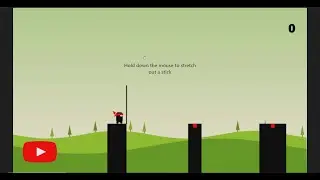 Stick Hero with Canvas |  free source code | game project | game project html and css | 