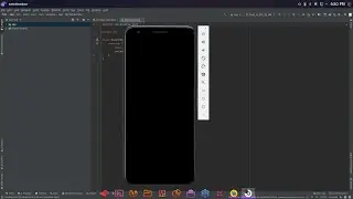 Android emulator shows black screen