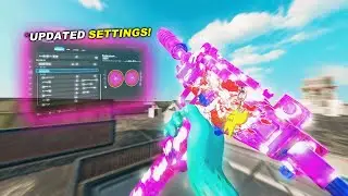 *UPDATED* #1 BEST SETTINGS FOR BO6 WARZONE 👑😍 (MOVEMENT + AIMBOT)