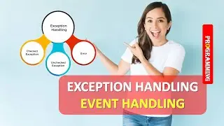 EXCEPTION HANDLING AND EVENT HANDLING | What is EXCEPTION HANDLING | What is EVENT HANDLING