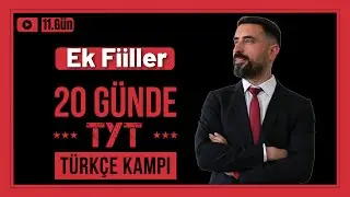 Ek Fiil Konu Anlatımı (Ek Eylem) +Soru Çözümü 📌 20 Günde TYT TÜRKÇE Kampı 2025 +PDF (11.Gün)