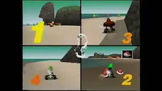 CoTeCiO's Archives #8: Mario Kart 64 4 player multiplayer #1 (ca. 2008)