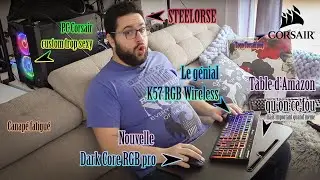 Setup gaming dans le salon!