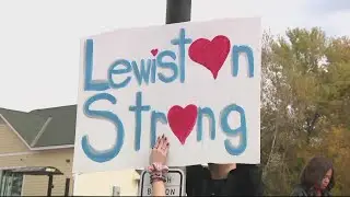 I tried sentence mixing Kayleigh to make it say 'Lewiston Strong'