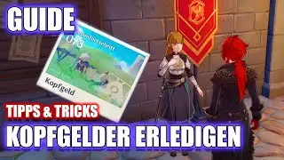 Genshin Impact ~ Guide ~ Wie man ein Kopfgeld für AsehenXP erledigt