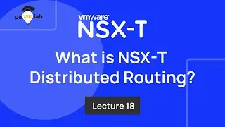 Lecture 18. What is VMware NSX-T Distributed Routing | VMware NSX-T Deep-Dive Mentorship Program