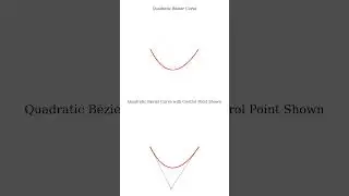 Quadratic Bézier Curve (Python code in description)