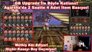 TreantQUEEN - Upgrade İle GB Böyle Katlanır! Agartha'da 2 Saatte 4 Adet İtem Basıyor! Knight Online
