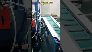 How is Stapler Pin manufacturing in the machine ? #science  #industrial