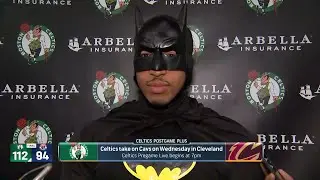 Jayson Tatum to Grant Williams acting as Batman: 