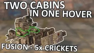 HOVER FUSION WITH 5 CRICKETS - Crossout