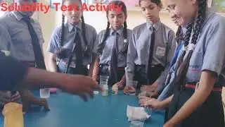 solubility test activity class 6