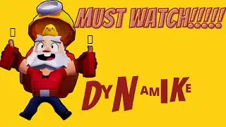 Toxic dynamike gameplay | Brawl Stars  | Savage dynamike gameplay