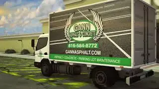 Animated commercial for Gann Asphalt
