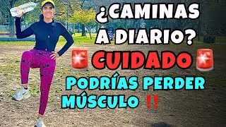 CAMINAR TE PUEDE HACER PERDER MASA MUSCULAR Y ESO ES MALO PARA LA SALUD ¡CUIDADO‼️