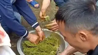 شاهد اخر اكلات الصينين🤮شئ مقزز🤮