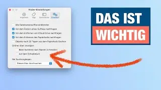 Finder-Einstellungen in aller Ruhe erklärt - OPTIMAL einrichten