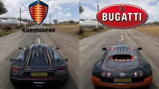 Forza horizon 5 - Koenigsegg one:1 vs Buggati Veyron