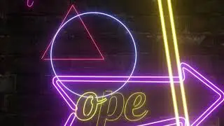 INTROS NEON SIN TEXTO/INTROS NEON PANTALLA VERDE/INTROS NEON GREEN SCREEN