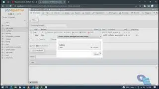 Unhide hidden database tables in mysql