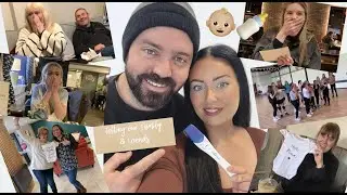 TELLING OUR FAMILY AND FRIENDS WE'RE PREGNANT!