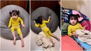 Beginilah Rania saat minta sembunyi🤣