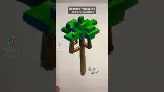 Isometric Perspective Art Teacher Examples 