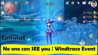😳 You will Never get caught if you Play Mona in Windtrace Event | Genshin Impact