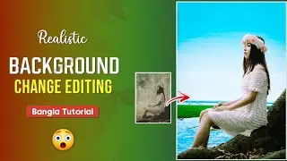 Realistic Photo Manipulation | Snapseed Editing Tutorial | Background Change Editing - AN Official