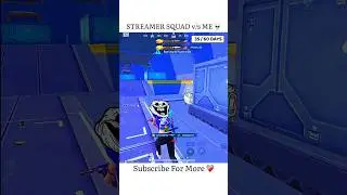 STREAMER SQUAD v/s ME • @YouTubeSANTEC❗#bgmi #bgmilive