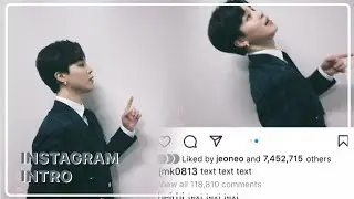 instagram intro | alight motion