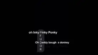 inky pinky ponky 