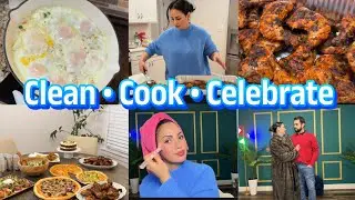Clean, Cook, Get Ready with Me → Cousin’s Birthday Party 🥳🎊